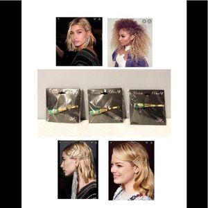 3 Fashionable Champagne Bottle Hair Clips
